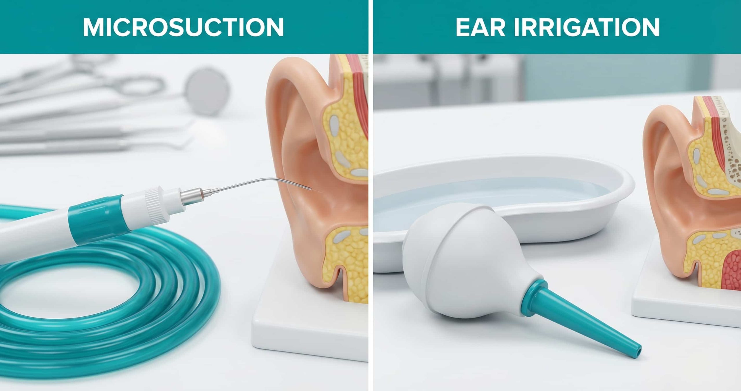 Microsuction vs Ear Syringing: Which Ear Wax Removal Method Is Safer?